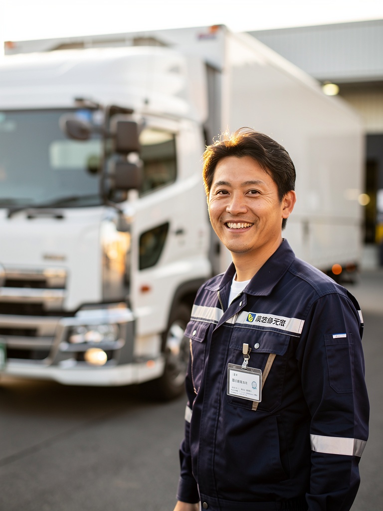 トランスクルーで働くドライバー