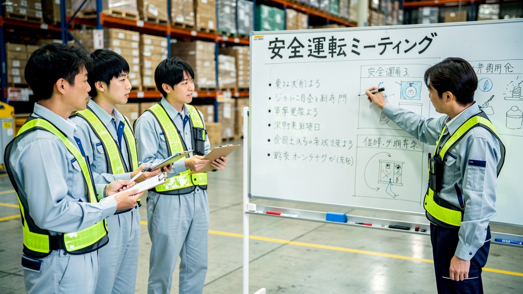 出社・朝礼